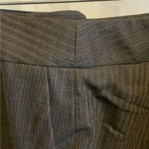 Casual slacks, pin-stripes